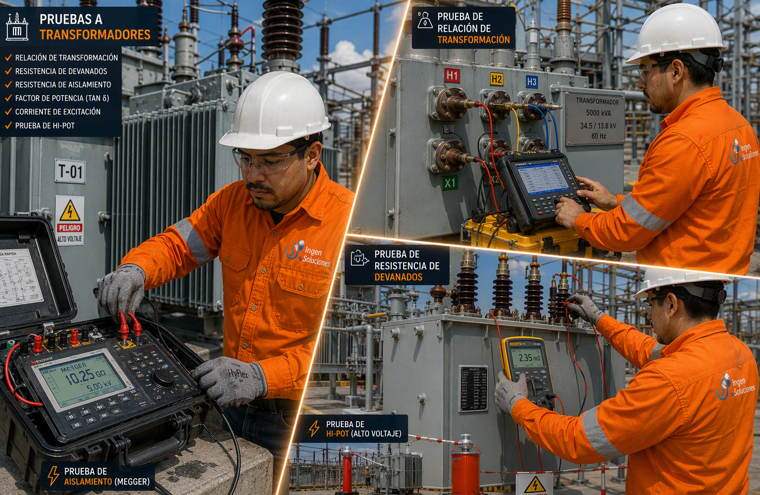 Pruebas eléctricas